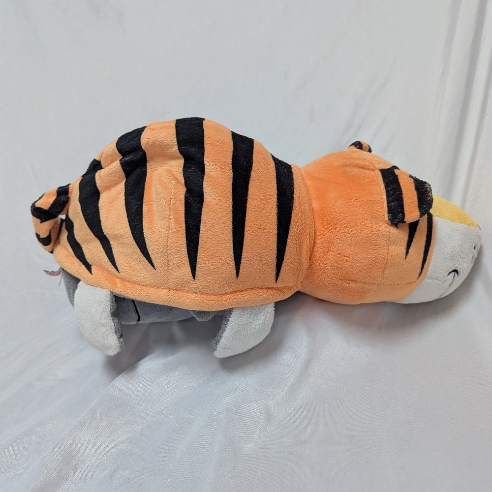 Flip A Zoo 2 In 1 Stuffed Animal Emma Elephant Theodore Tiger 18